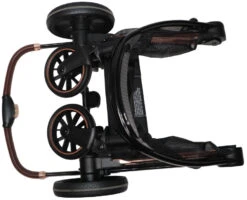 Ding Fenix Black/Black Kinderwagen DI-191701 -Kinderwagen Winkel ding fenix kinderwagen ingeklapt 4