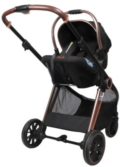 Ding Fenix Black/Rose 3-in-1 Combi Kinderwagen Incl. Autostoel -Kinderwagen Winkel ding fenix rose kinderwagen14