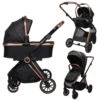 Ding Fenix Black/Rose 3-in-1 Combi Kinderwagen Incl. Autostoel -Kinderwagen Winkel ding fenix rose kinderwagen15