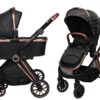 Ding Fenix Black/Rose Kinderwagen DI-191702 -Kinderwagen Winkel ding fenix rose kinderwagen16