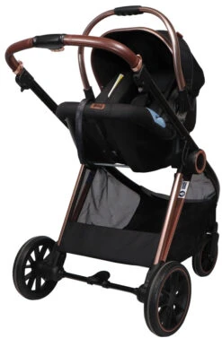 Ding Fenix Black/Rose 3-in-1 Combi Kinderwagen Incl. Autostoel -Kinderwagen Winkel ding fenix rose kinderwagen19