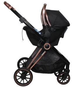 Ding Fenix Black/Rose 3-in-1 Combi Kinderwagen Incl. Autostoel -Kinderwagen Winkel ding fenix rose kinderwagen20