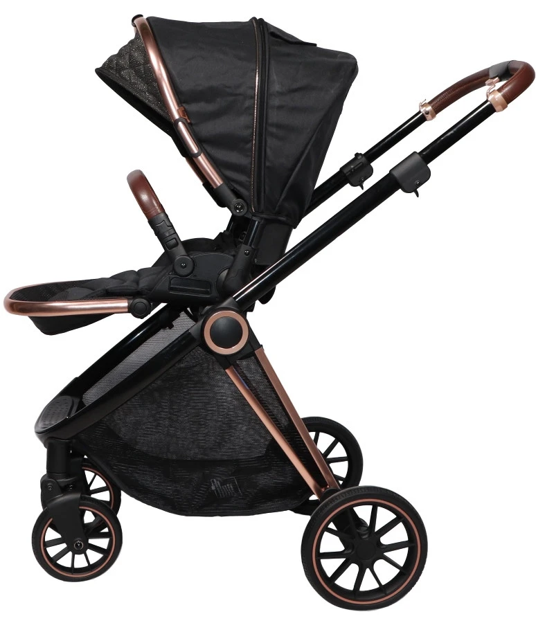 Ding Fenix Black/Rose Kinderwagen DI-191702 11 Ding Fenix Black/Rose Kinderwagen DI-191702 - Afbeelding 9