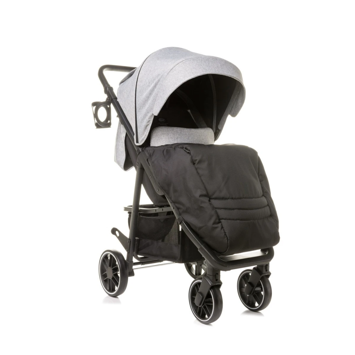 4Baby Moody XXII Grey Wandelwagen Incl. Beenkap 4 4Baby Moody XXII Grey Wandelwagen Incl. Beenkap - Afbeelding 2