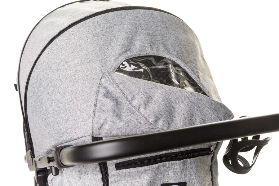 4Baby Moody XXII Grey Wandelwagen Incl. Beenkap 9 4Baby Moody XXII Grey Wandelwagen Incl. Beenkap - Afbeelding 7