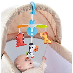 Eco Toys Blue Babymobiel Kinderwagen Speelgoed HC527701 -Kinderwagen Winkel eco toys animals muziekmobiel 1