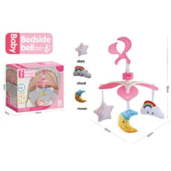 Eco Toys Pink Babymobiel Kinderwagen Speelgoed HC527702 7 Eco Toys Pink Babymobiel Kinderwagen Speelgoed HC527702 -Kinderwagen Winkel eco toys pink babymobiel 2
