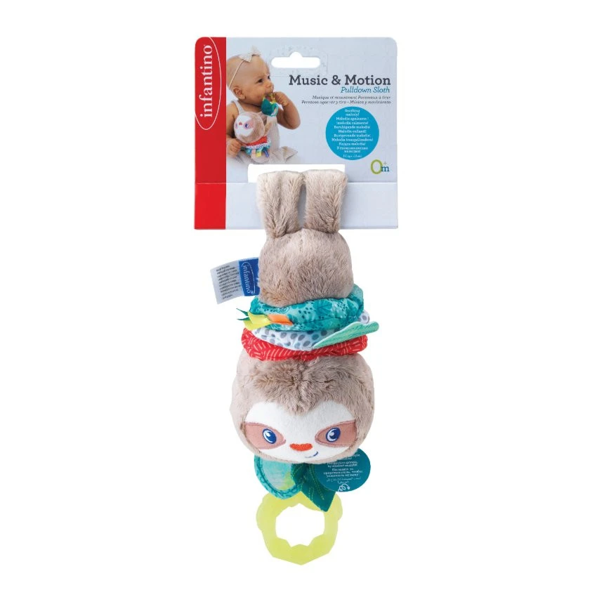 Infantino Music & Motion Sloth Muziekdoosje BK-301035 4 Infantino Music & Motion Sloth Muziekdoosje BK-301035 - Afbeelding 2