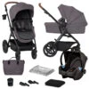 Kinderkraft A-Tour Dark Grey 3-in-1 Kinderwagen Incl. Autostoel KSATOU00DGR3000 -Kinderwagen Winkel kinderkraft a tour dark grey 3 in 1 kinderwagen incl. autostoel ksatou00dgr3000 1