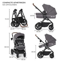 Kinderkraft A-Tour Dark Grey 3-in-1 Kinderwagen Incl. Autostoel KSATOU00DGR3000 29 Kinderkraft A-Tour Dark Grey 3-in-1 Kinderwagen Incl. Autostoel KSATOU00DGR3000 -Kinderwagen Winkel kinderkraft a tour dark grey 3 in 1 kinderwagen incl. autostoel ksatou00dgr3000 13