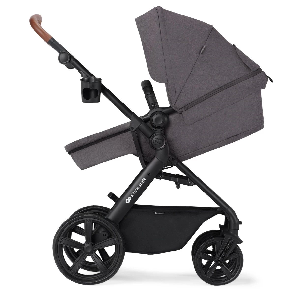 Kinderkraft A-Tour Dark Grey 3-in-1 Kinderwagen Incl. Autostoel KSATOU00DGR3000 5 Kinderkraft A-Tour Dark Grey 3-in-1 Kinderwagen Incl. Autostoel KSATOU00DGR3000 - Afbeelding 3