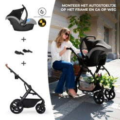 Kinderkraft A-Tour Dark Grey 3-in-1 Kinderwagen Incl. Autostoel KSATOU00DGR3000 26 Kinderkraft A-Tour Dark Grey 3-in-1 Kinderwagen Incl. Autostoel KSATOU00DGR3000 -Kinderwagen Winkel kinderkraft a tour dark grey 3 in 1 kinderwagen incl. autostoel ksatou00dgr3000 9