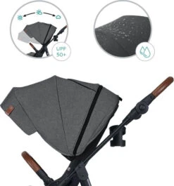 Kinderkraft All Road Ash Grey Wandelwagen KKWALROAGR0000 -Kinderwagen Winkel kinderkraft all road ash grey wandelwagen kkwalrodgr0000 9