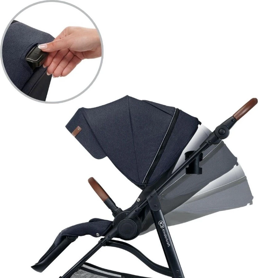 Kinderkraft All Road Imperial Blue Wandelwagen KKWALRONAV0000 9 Kinderkraft All Road Imperial Blue Wandelwagen KKWALRONAV0000 - Afbeelding 7