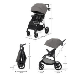 Kinderkraft Askoy Onyx Black Wandelwagen KSASKO00BLK0000 -Kinderwagen Winkel kinderkraft askoy wandelwagen 12 1