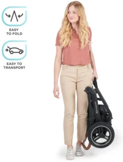 Kinderkraft B-Tour Deep Black 3-in-1 Combi Kinderwagen Incl. Autostoel KSBTOU00BLK3000 -Kinderwagen Winkel kinderkraft b tour 3 in 1 deep black wandelwagen ksbtou00blk3000 17