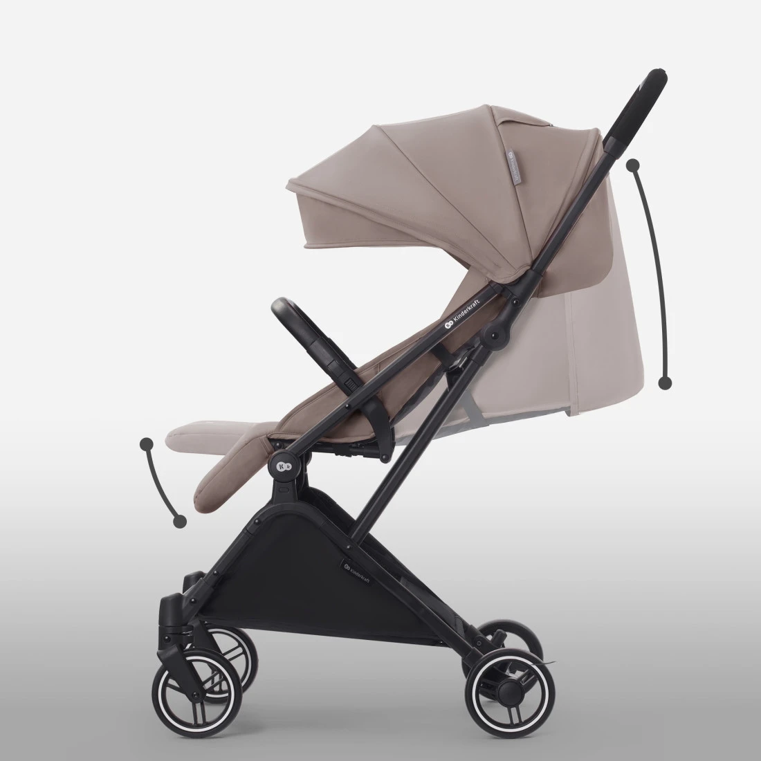 Kinderkraft Indy 2 Calm Beige Wandelwagen KSINDY00BEG0000 12 Kinderkraft Indy 2 Calm Beige Wandelwagen KSINDY00BEG0000 - Afbeelding 10