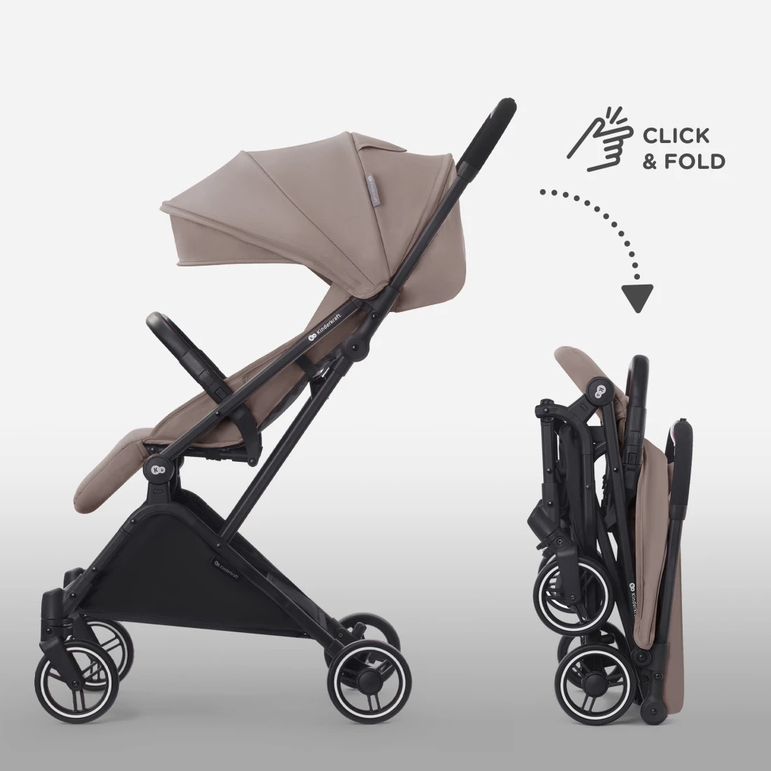 Kinderkraft Indy 2 Calm Beige Wandelwagen KSINDY00BEG0000 11 Kinderkraft Indy 2 Calm Beige Wandelwagen KSINDY00BEG0000 - Afbeelding 9