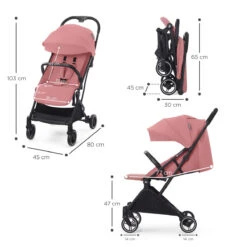 Kinderkraft Indy 2 Dhalia Pink Wandelwagen KSINDY00PNK0000 -Kinderwagen Winkel kinderkraft indy 2 dhalia pink wandelwagen ksindy00pnk0000 7