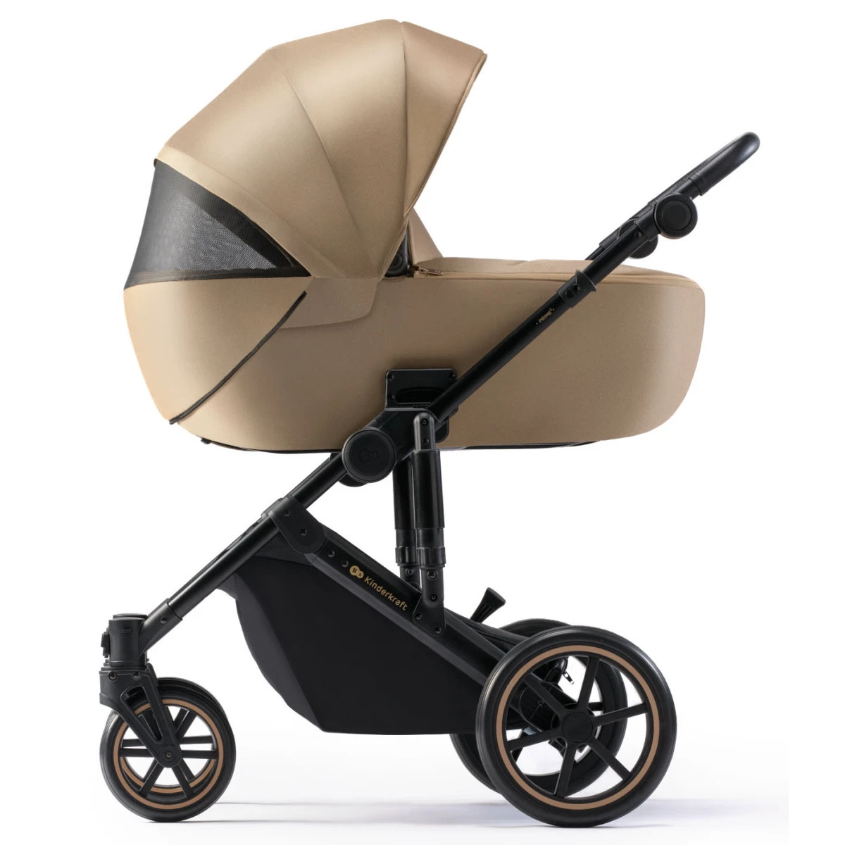 Kinderkraft Prime 2 Sandrose Beige 3-in-1 Kinderwagen Incl. Autostoel KSPRIM02BEG3000 4 Kinderkraft Prime 2 Sandrose Beige 3-in-1 Kinderwagen Incl. Autostoel KSPRIM02BEG3000 - Afbeelding 2