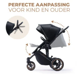 Kinderkraft Prime 2 Venezian Black 3-in-1 Kinderwagen Incl. Autostoel KSPRIM02BLK3000 -Kinderwagen Winkel kinderkraft prime 2 venezian black 3in1 kinderwagen ksprim02blk3000 4