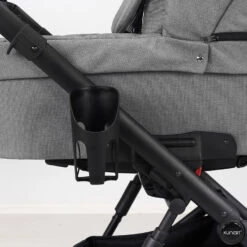 Kunert Lazzio Black Eco-Leather 2-in-1 Kinderwagen LAZ-11-BLACK -Kinderwagen Winkel kunert lazzio 2 in 1 kinderwagen laz 11 11