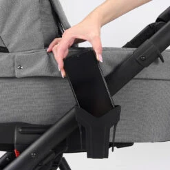 Kunert Lazzio Black Eco-Leather 2-in-1 Kinderwagen LAZ-11-BLACK -Kinderwagen Winkel kunert lazzio 2 in 1 kinderwagen laz 11 12