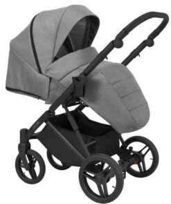 Kunert Lazzio Black Eco-Leather 2-in-1 Kinderwagen LAZ-11-BLACK -Kinderwagen Winkel kunert lazzio 2 in 1 kinderwagen laz 11 5