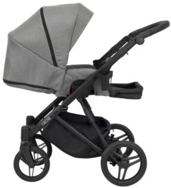 Kunert Lazzio Black Eco-Leather 2-in-1 Kinderwagen LAZ-11-BLACK -Kinderwagen Winkel kunert lazzio 2 in 1 kinderwagen laz 11 6