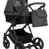 Kunert Lazzio Black Eco-Leather 2-in-1 Kinderwagen LAZ-11-BLACK 2 Kunert Lazzio Black Eco-Leather 2-in-1 Kinderwagen LAZ-11-BLACK -Kinderwagen Winkel kunert lazzio black eco leather 2 in 1 kinderwagen laz 11 black 2