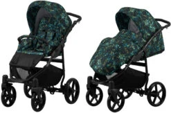 Kunert Mata Gold Black 2-in-1 Combi Kinderwagen MATA-10-GOLD -Kinderwagen Winkel kunert mata 2 in 1 combi kinderwagen mata 10 1 2