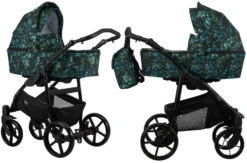 Kunert Mata Gold Black 2-in-1 Combi Kinderwagen MATA-10-GOLD -Kinderwagen Winkel kunert mata 2 in 1 combi kinderwagen mata 10 6