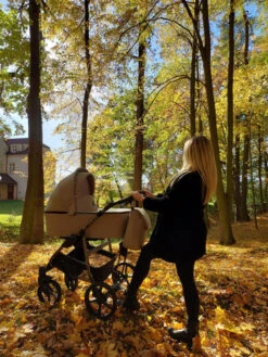 Kunert Mata Gold Black 2-in-1 Combi Kinderwagen MATA-10-GOLD -Kinderwagen Winkel kunert mata black mocca 2 in 1 combi kinderwagen mata 02 black 5 1