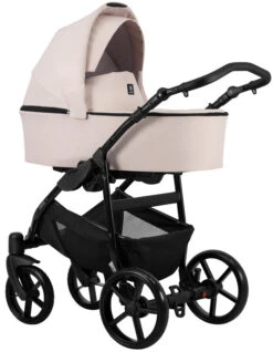 Kunert Mata Black Pink 2-in-1 Combi Kinderwagen MATA-06-BLACK
