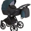 Kunert Talisman Black Green 2-in-1 Kinderwagen TA-04-BLACK 2 Kunert Talisman Black Green 2-in-1 Kinderwagen TA-04-BLACK -Kinderwagen Winkel kunert talisman black green 2 in 1 kinderwagen ta 04 black