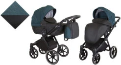 Kunert Talisman Black Green 2-in-1 Kinderwagen TA-04-BLACK 24 Kunert Talisman Black Green 2-in-1 Kinderwagen TA-04-BLACK -Kinderwagen Winkel kunert talisman black green 2 in 1 kinderwagen ta 04 black 0