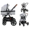 Lorelli Lora Cool Grey Elephants 3-in-1 Combi Kinderwagen Incl. Autostoel 1002128-2123D 2 Lorelli Lora Cool Grey Elephants 3-in-1 Combi Kinderwagen Incl. Autostoel 1002128-2123D -Kinderwagen Winkel lorelli lora cool grey elephants 3 in 1 1 1