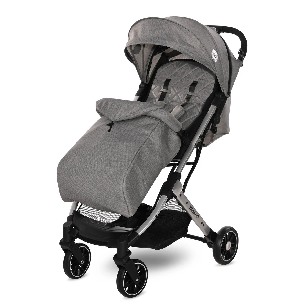 Lorelli Fiorano Dolphin Grey Wandelwagen Incl. Beenkap 1002149-2380 - Afbeelding 2