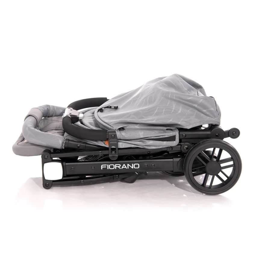 Lorelli Fiorano Black Wandelwagen Incl. Beenkap 1002149-2305 13 Lorelli Fiorano Black Wandelwagen Incl. Beenkap 1002149-2305 - Afbeelding 11