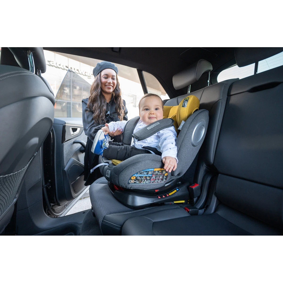 Lorelli Lyra Black & Grey 0-36 Kg Isofix 360º Autostoel 1007145-2339 10 Lorelli Lyra Black & Grey 0-36 Kg Isofix 360º Autostoel 1007145-2339 - Afbeelding 8