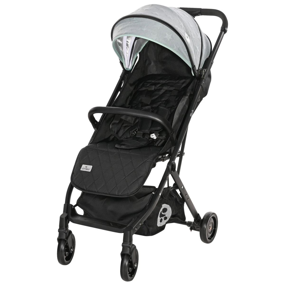 Lorelli Myla Silver Blue Stars Wandelwagen 1002159-2149 3 Lorelli Myla Silver Blue Stars Wandelwagen 1002159-2149