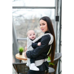 Lorelli Wally Grey Floral Ergonomische Draagzak 1001016-0001 -Kinderwagen Winkel lorelli wally grey floral ergonomische draagzak 1001016 0001 6