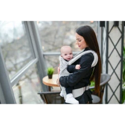 Lorelli Wally Grey Floral Ergonomische Draagzak 1001016-0001 -Kinderwagen Winkel lorelli wally grey floral ergonomische draagzak 1001016 0001 7