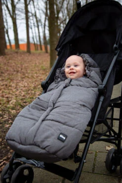 Ding Black Deluxe Universele Buggy/Wandelwagen Voetenzak DI-252424 -Kinderwagen Winkel mamaloes ding voetenzak deluxe 04 1