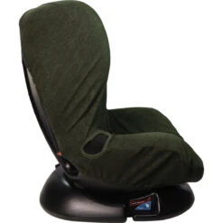 MamaLoes Badstof Groen Groep 1+ Autostoelhoes ML010702 -Kinderwagen Winkel mamaloes badstof groen groep 1 autostoelhoes ml010702 02