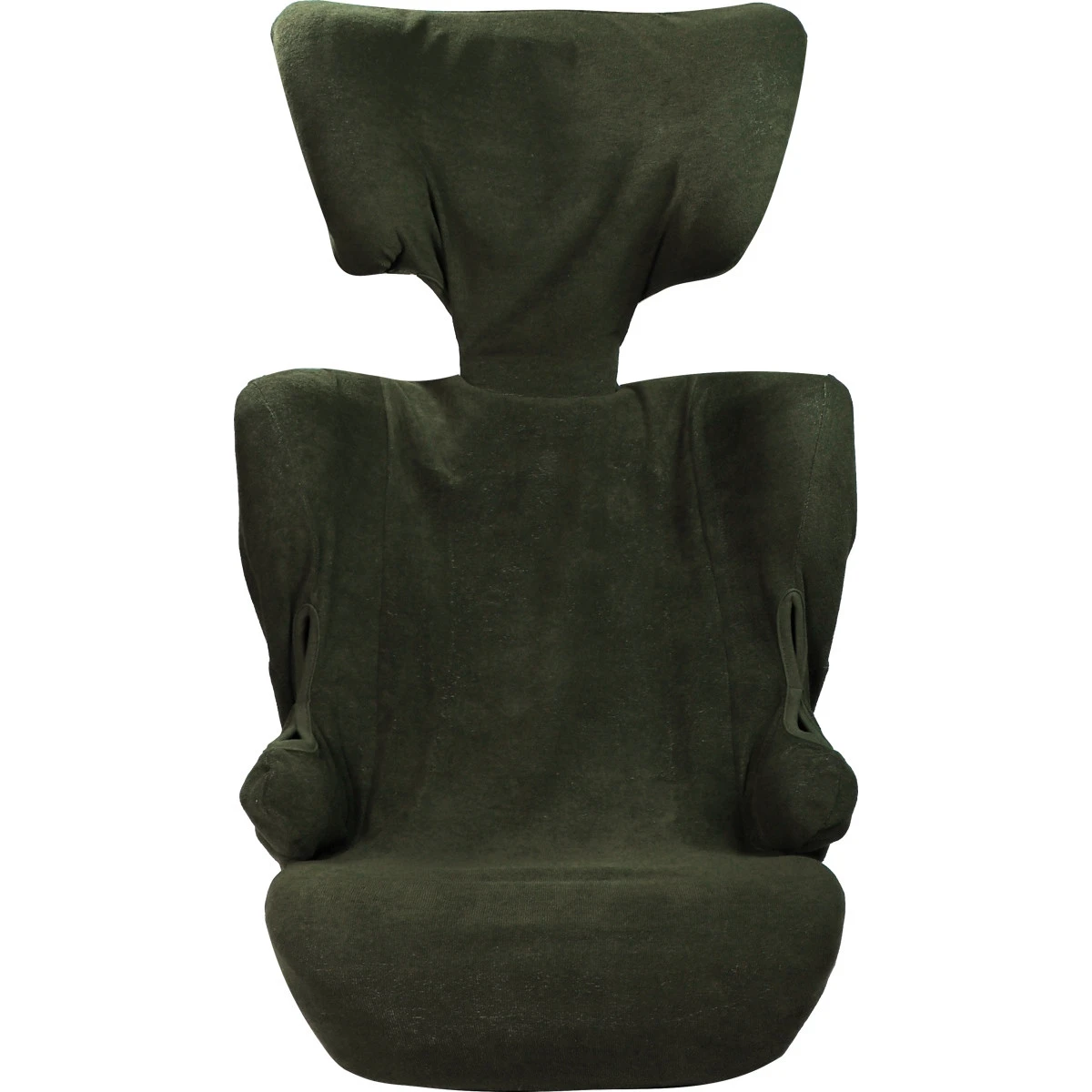 MamaLoes Badstof Groen Groep 2/3 Autostoelhoes ML010802 3 MamaLoes Badstof Groen Groep 2/3 Autostoelhoes ML010802