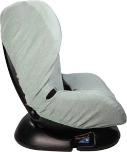MamaLoes Badstof Stone Green Groep 1+ Autostoelhoes ML6387 -Kinderwagen Winkel mamaloes badstof stone green groep 1 autostoelhoes ml6387 02 1