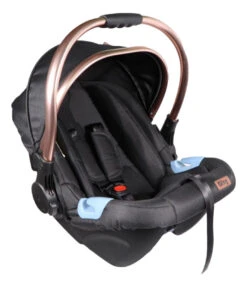 Ding Fenix Black/Rose 3-in-1 Combi Kinderwagen Incl. Autostoel -Kinderwagen Winkel mamaloes ding fenix
