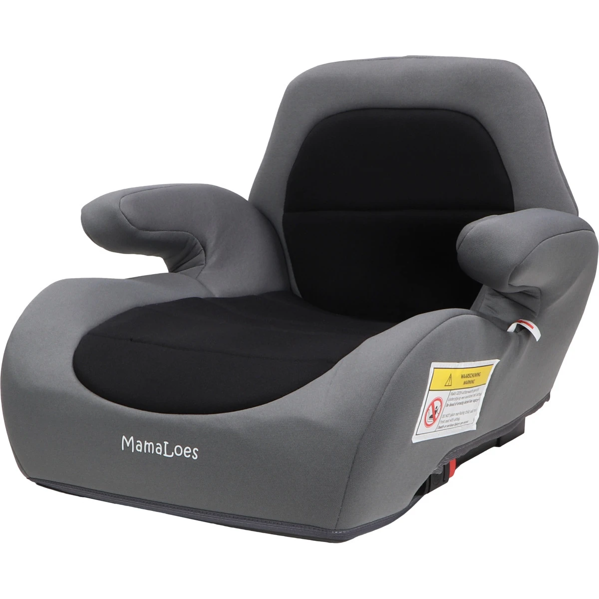 MamaLoes Sem Grijs/Zwart Isofix Booster Stoelverhoger 15-36kg ML050202 4 MamaLoes Sem Grijs/Zwart Isofix Booster Stoelverhoger 15-36kg ML050202 - Afbeelding 2