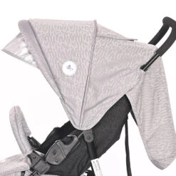 Lorelli Martina Cool Grey Wandelwagen 1002171-2386 -Kinderwagen Winkel martina adjustable canopy with sun shade